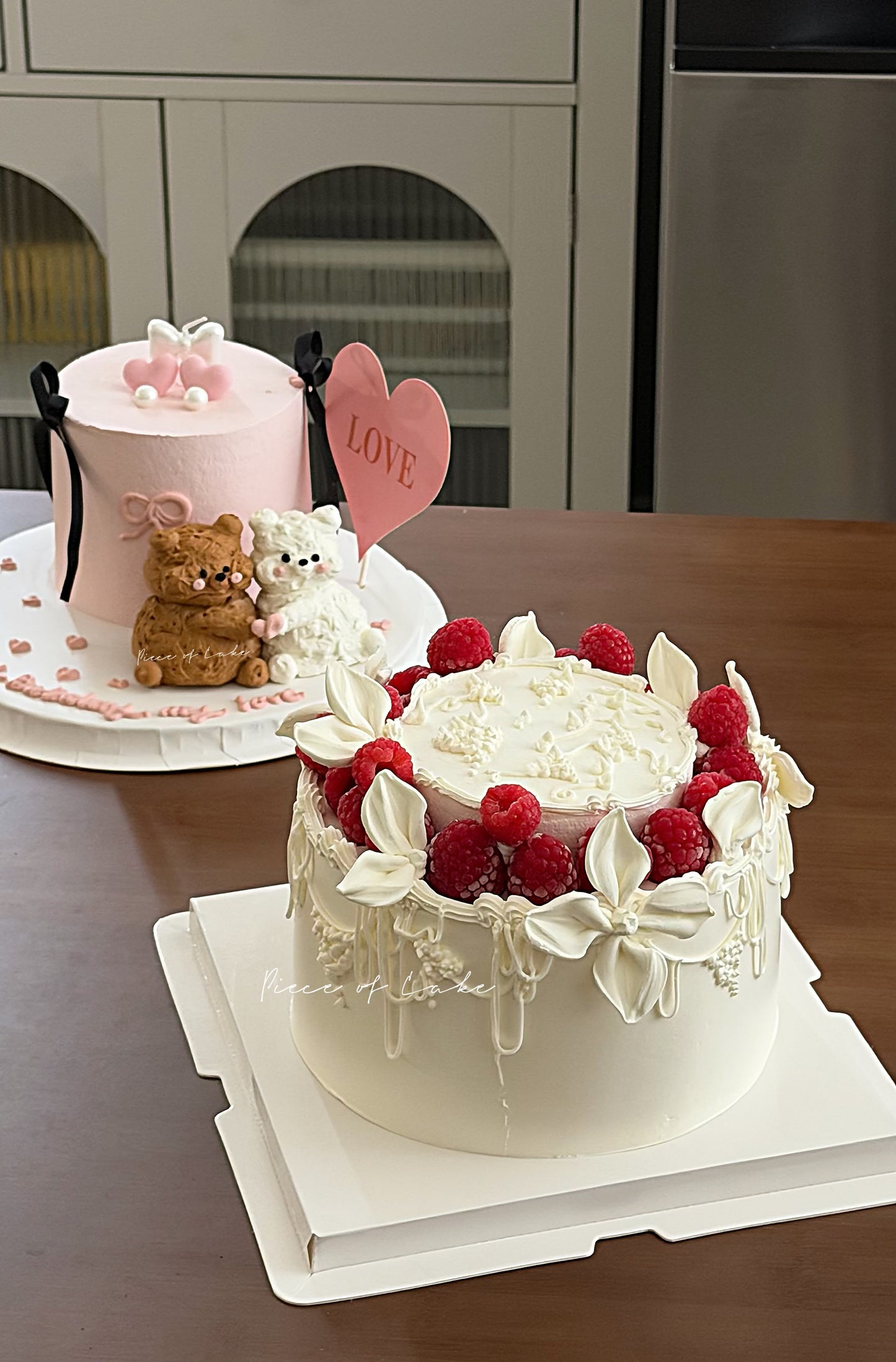 单层树莓table cake