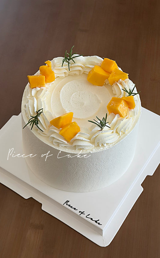 斑斓芒果香草米布丁