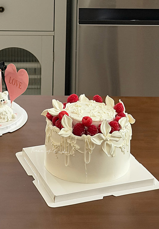 单层树莓table cake