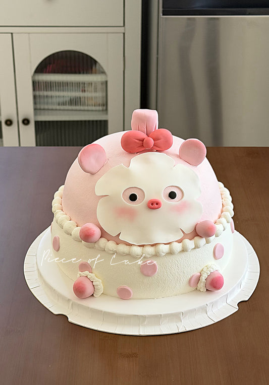 精致猪猪蛋糕（加高款）